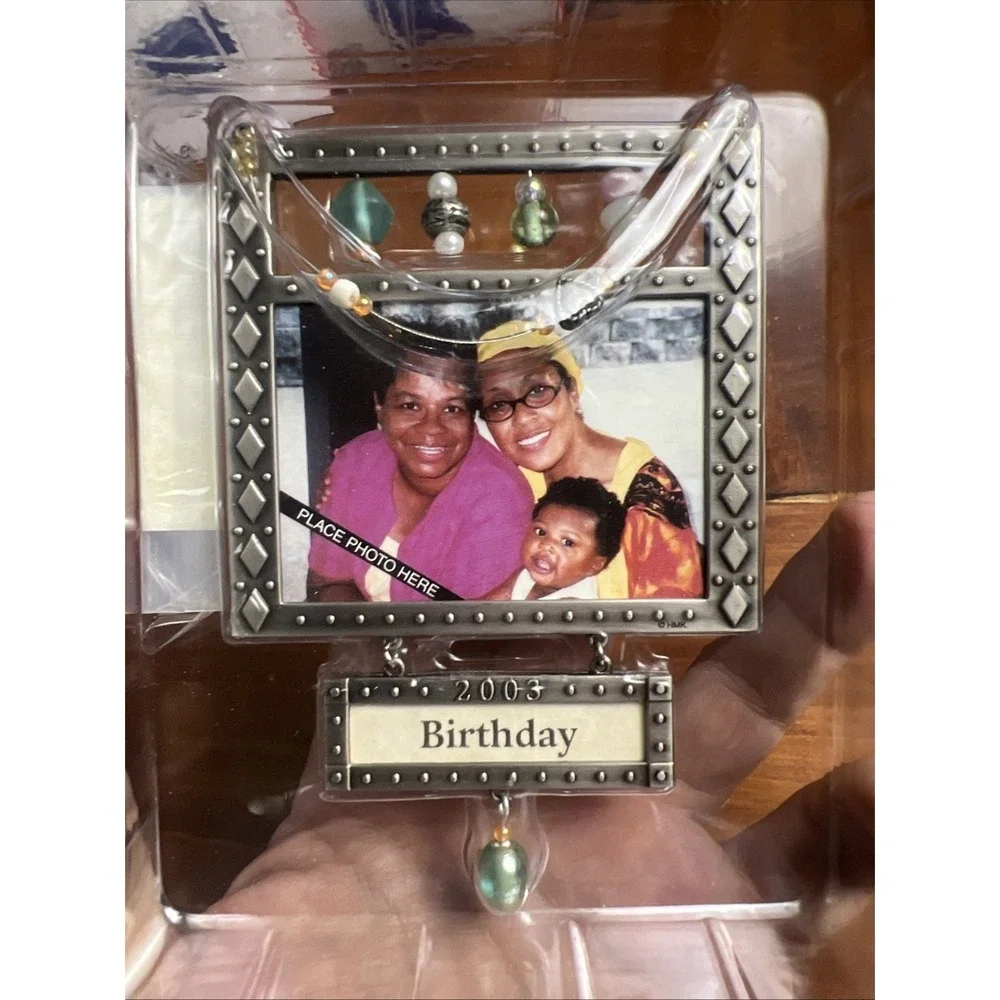 Vintage 2003 Hallmark Keepsake Ornament SPECIAL EVENT PHOTO HOLDER FREE SHIPPING - Picture 10 of 10